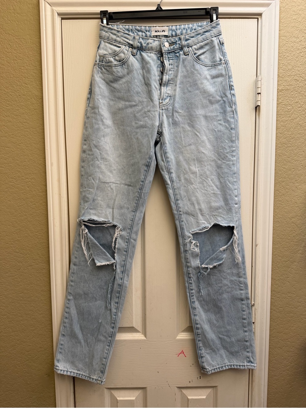 ROLLA'S Classic Straight High-Rise  Jeans
